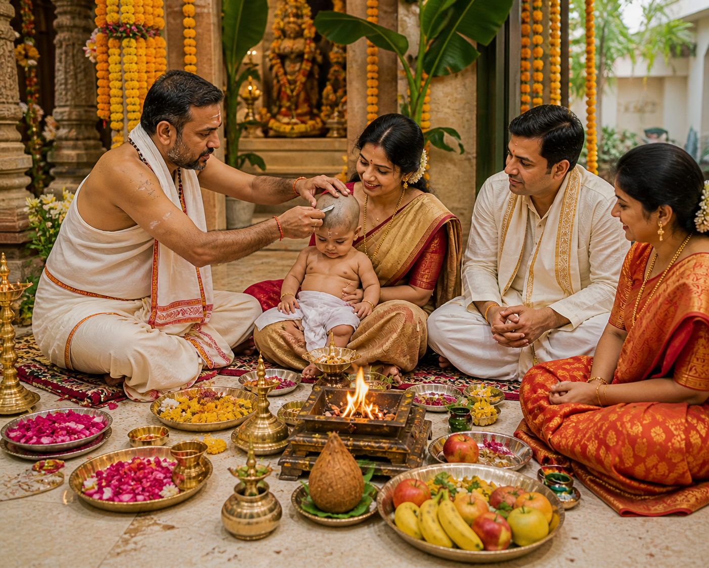 Mundan Puja